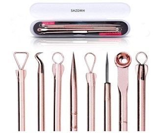 Rose gold blackhead removal kit