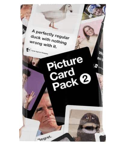 A pack of playing cards