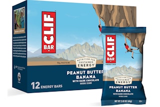 Clif bar pack on a white background