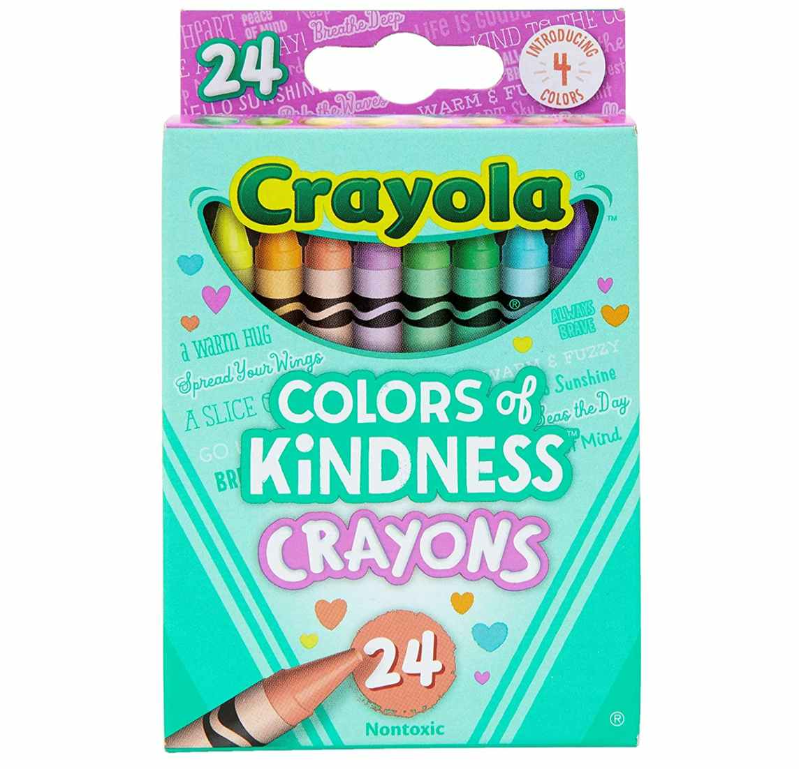 A box of special edition crayons