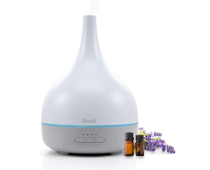 Essential oil diffuser on a white background