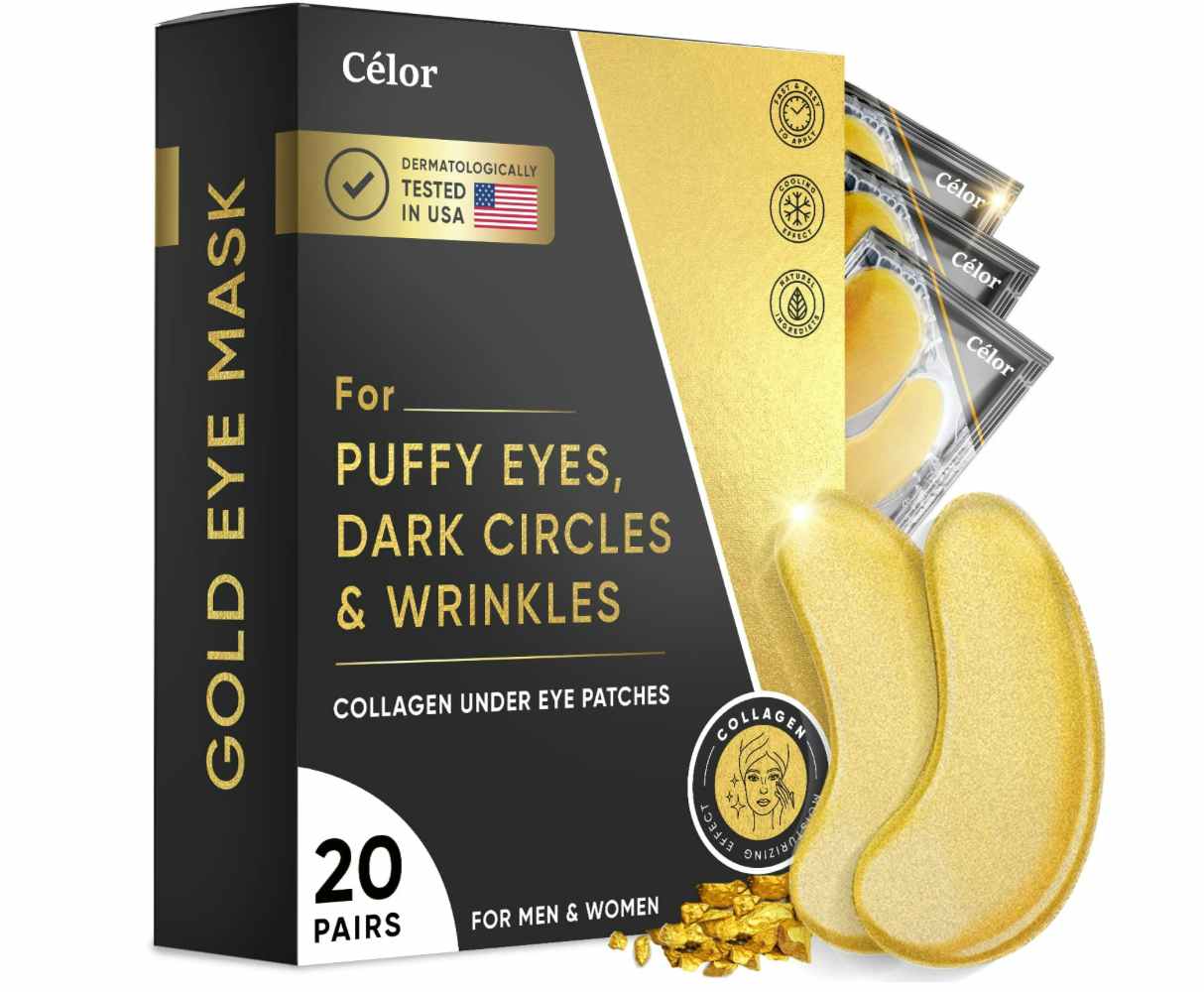 Gold under eye patches