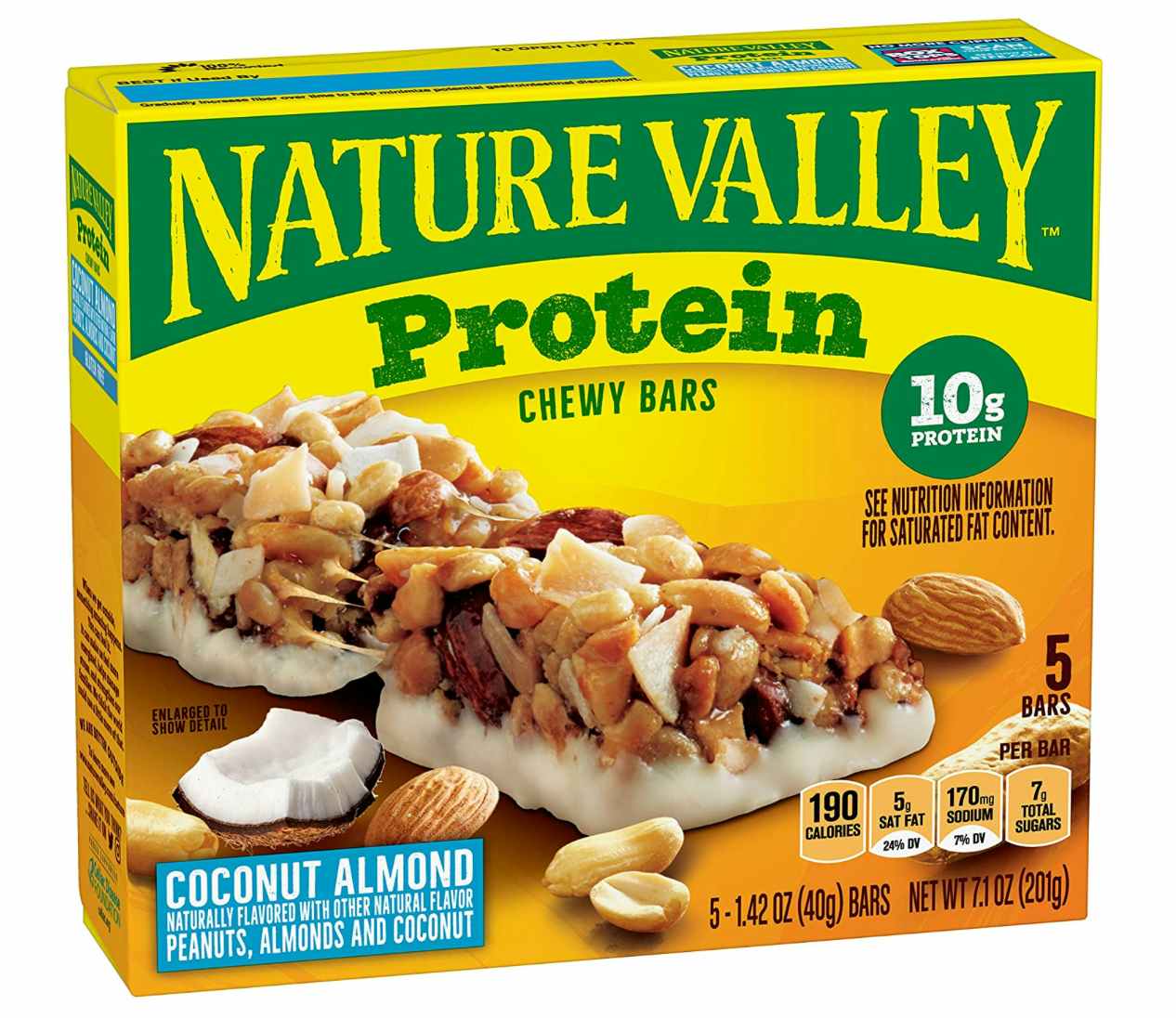 A box of nature valley bars