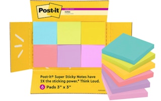 Post-it notes in a pack