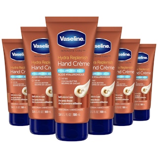 A set of Vaseline hand cremes.