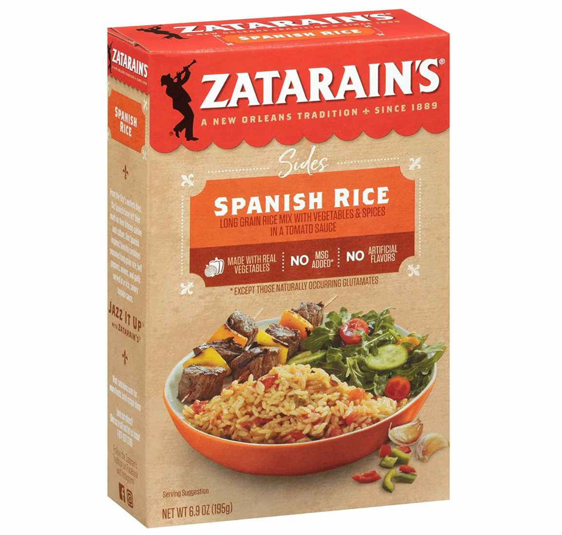 A box of Spanish rice 