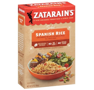 A box of Spanish rice