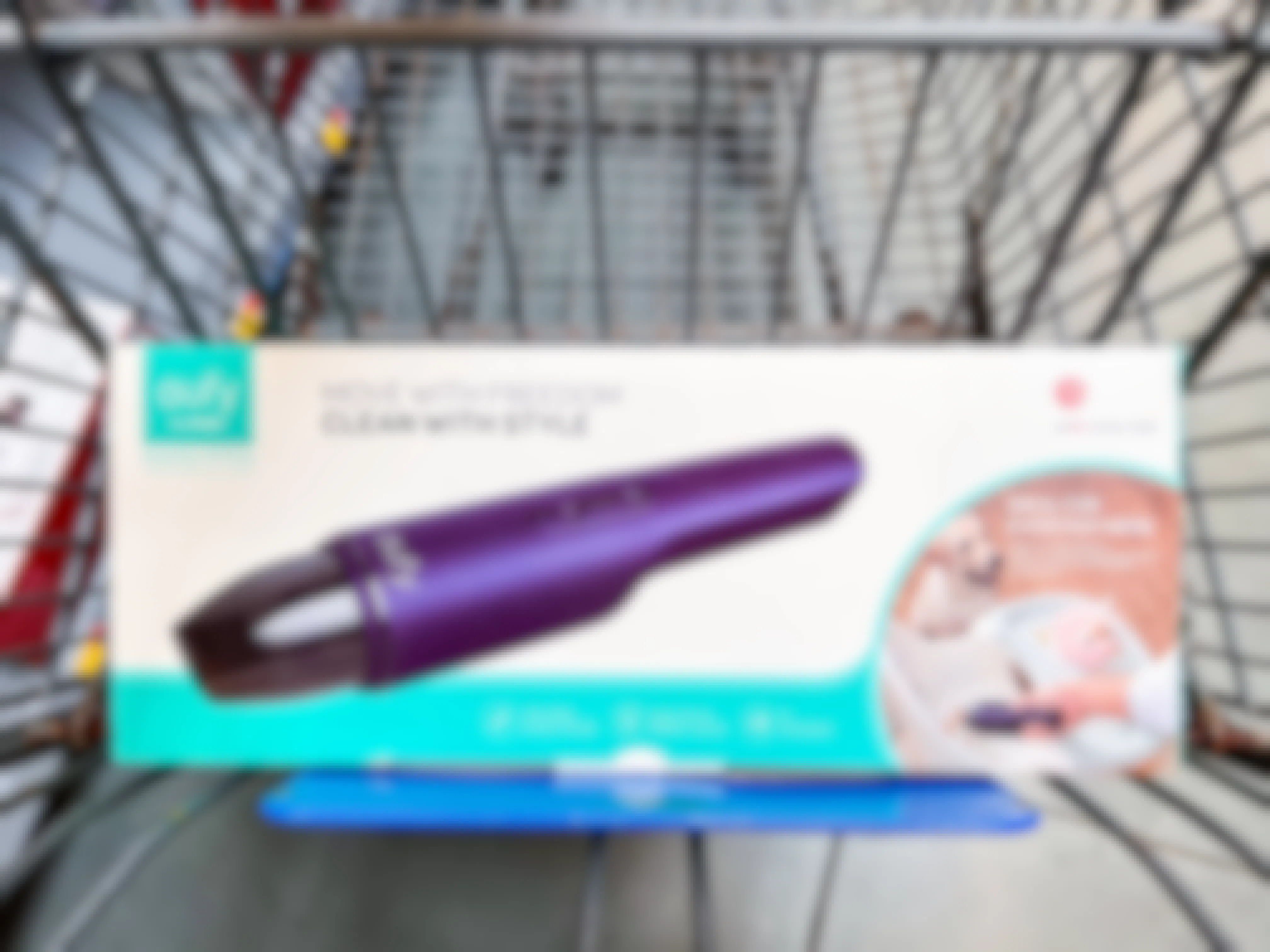 Anker Eufy Cordless Handheld Vacuum Cleaner in Walmart shopping cart