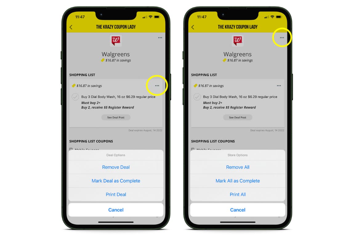 Getting Started With the Krazy Coupon Lady Mobile iOS App The Krazy Coupon Lady