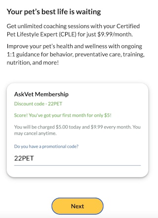 askvet checkout promo code 82022 1660055582 1660055582