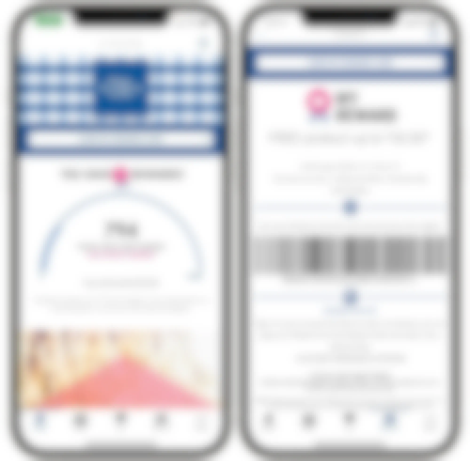 Two app screens display a persons Bath & Body Works reward balance and a coupon on their My rewards account.
