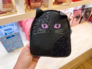 cat backpack cosmetic bag