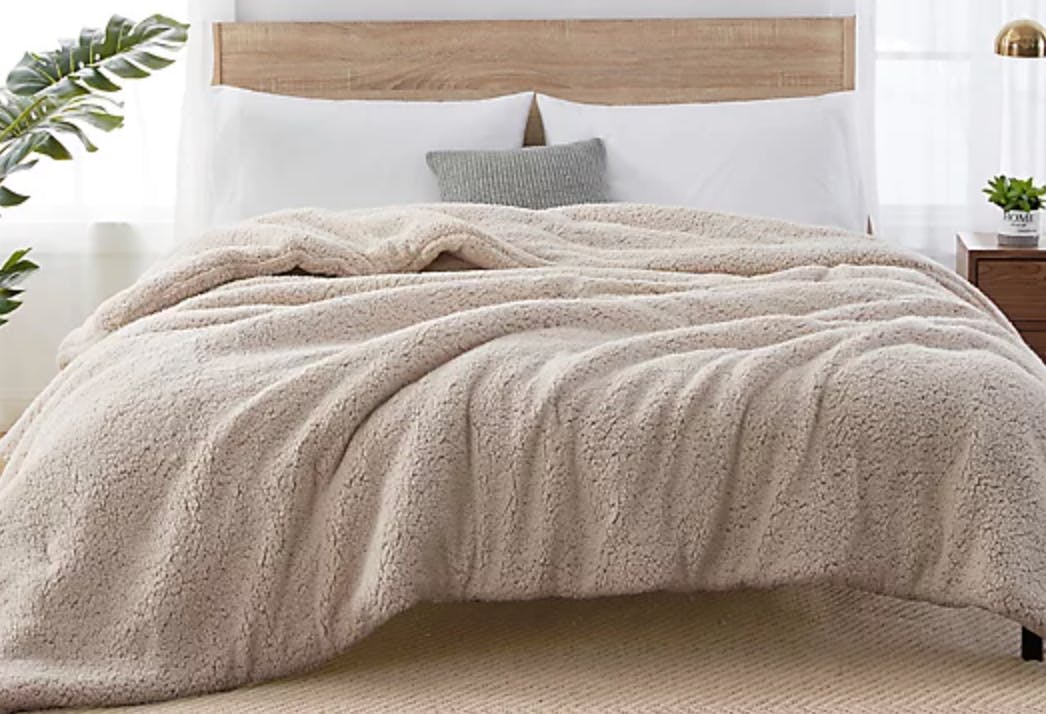 Sherpa Comforters, Only $25 at Bed Bath 