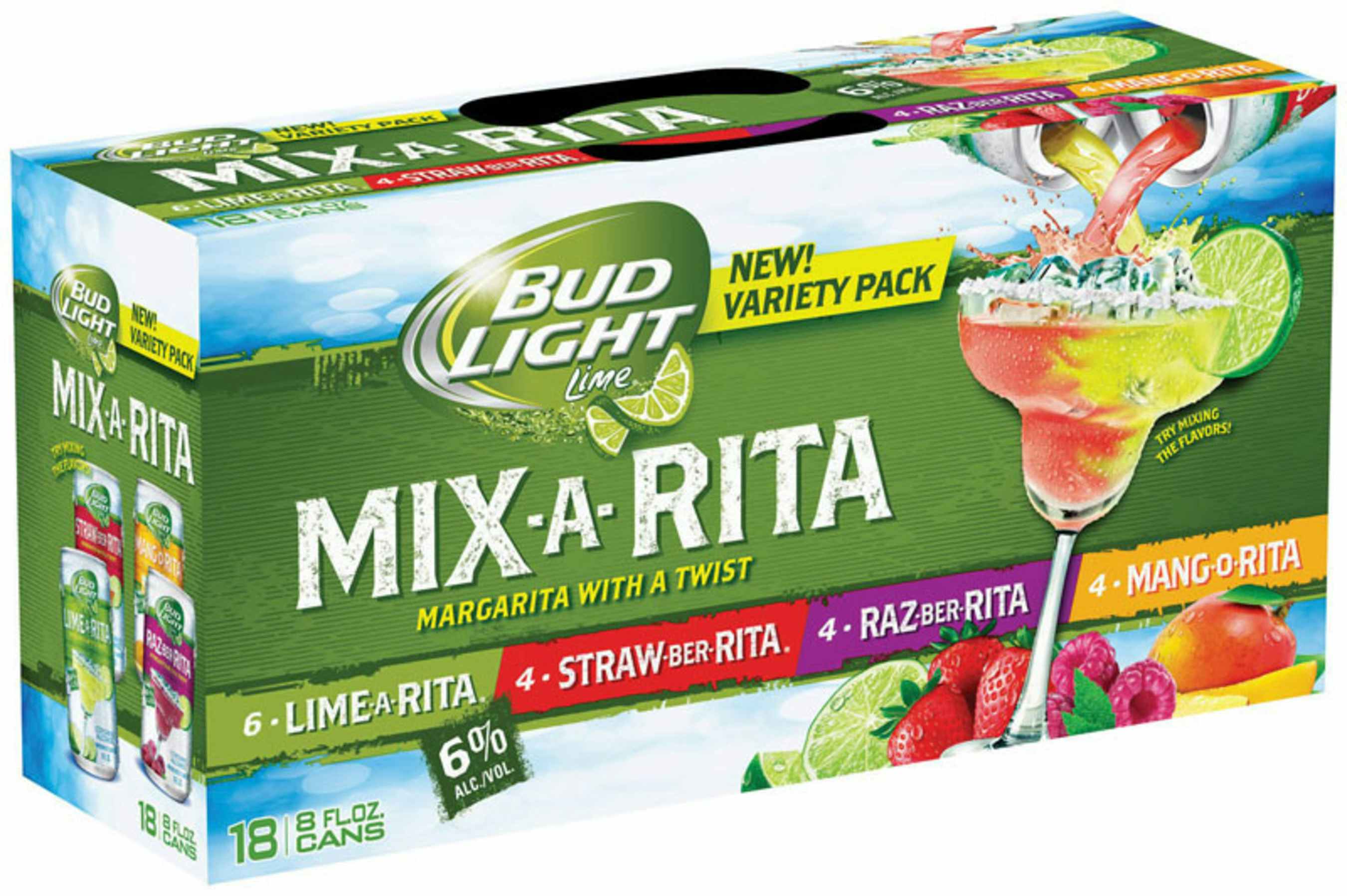 Box of Ritas from Anheuser-Busch Bud Lite, included in the Lime-a-Rita settlement