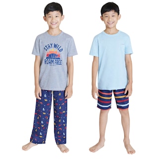 youth adventure themed pj set