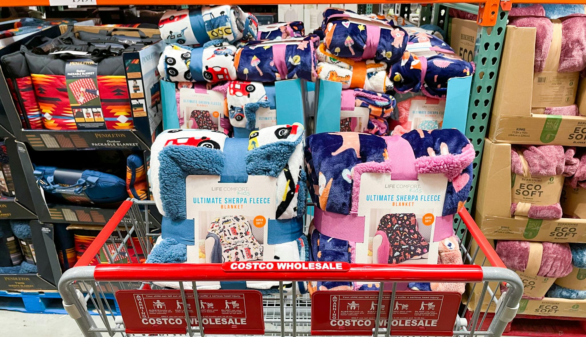 Life Comfort Kids' Fleece Blanket, Only $10.99 At Costco - The Krazy 