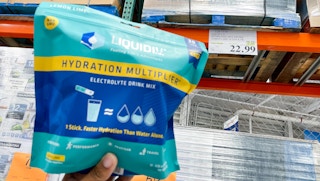 liquid i v hand held near sale sign