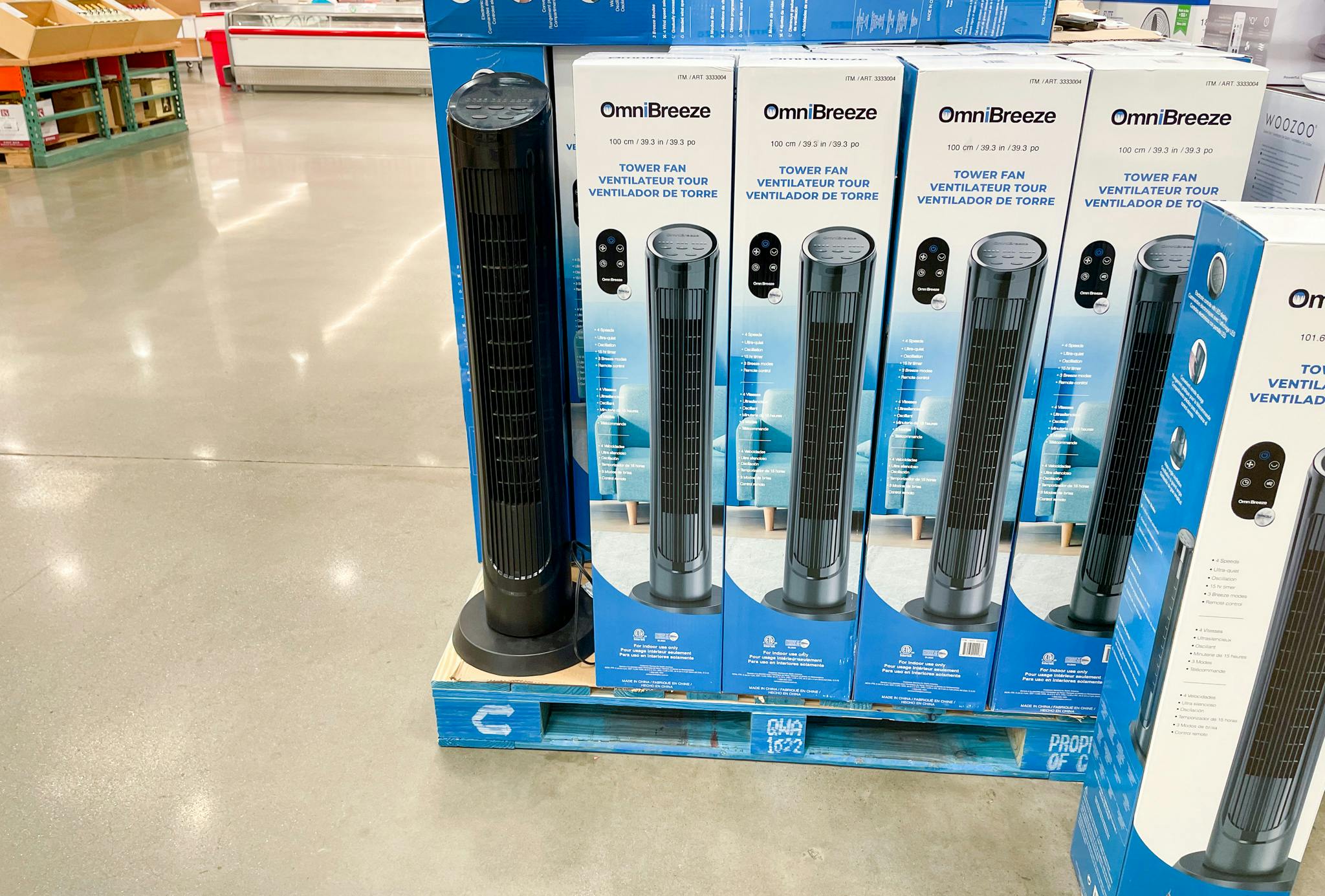 omni breeze tower fan costco reviews