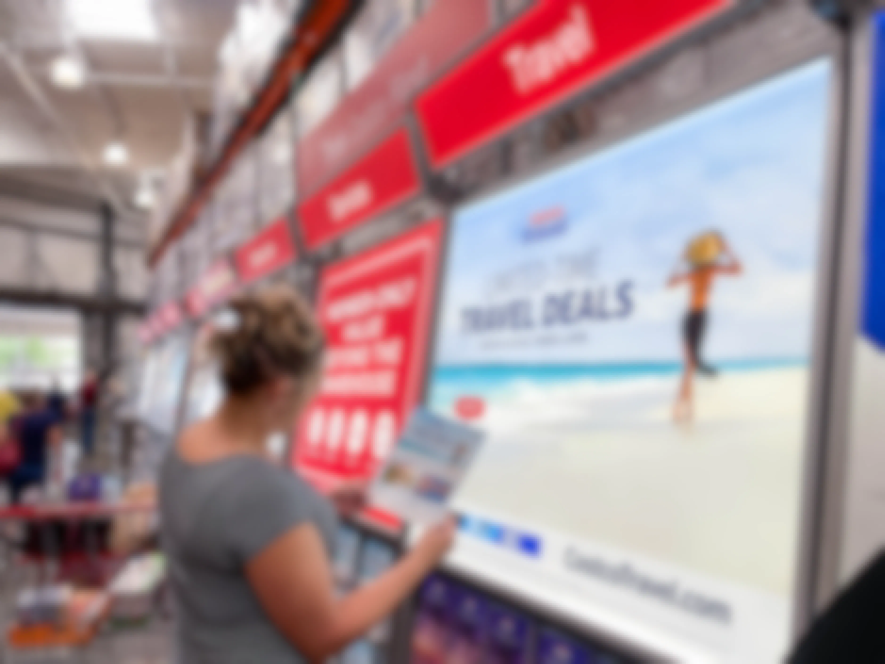 costco travel brochures on being opened in store