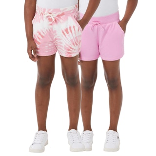 youth pink shorts