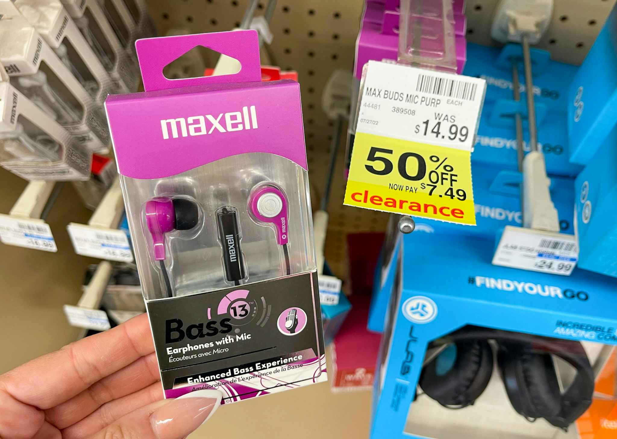 maxell earbuds clearance