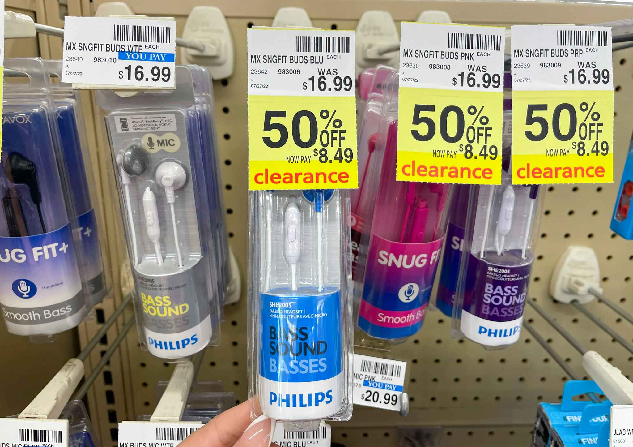 philips earbuds clearance