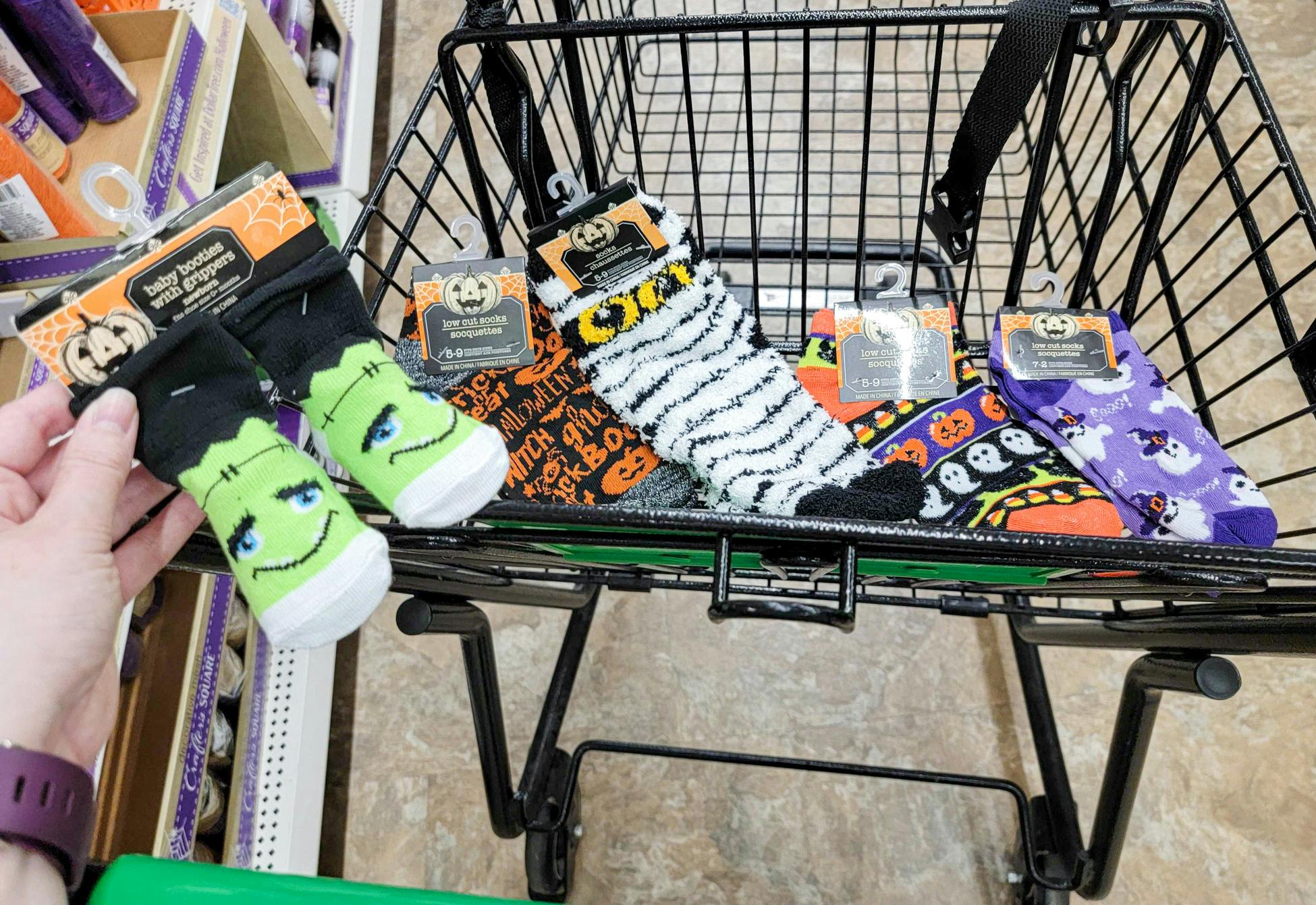Halloween Socks for the Family at Dollar Tree The Krazy Coupon Lady