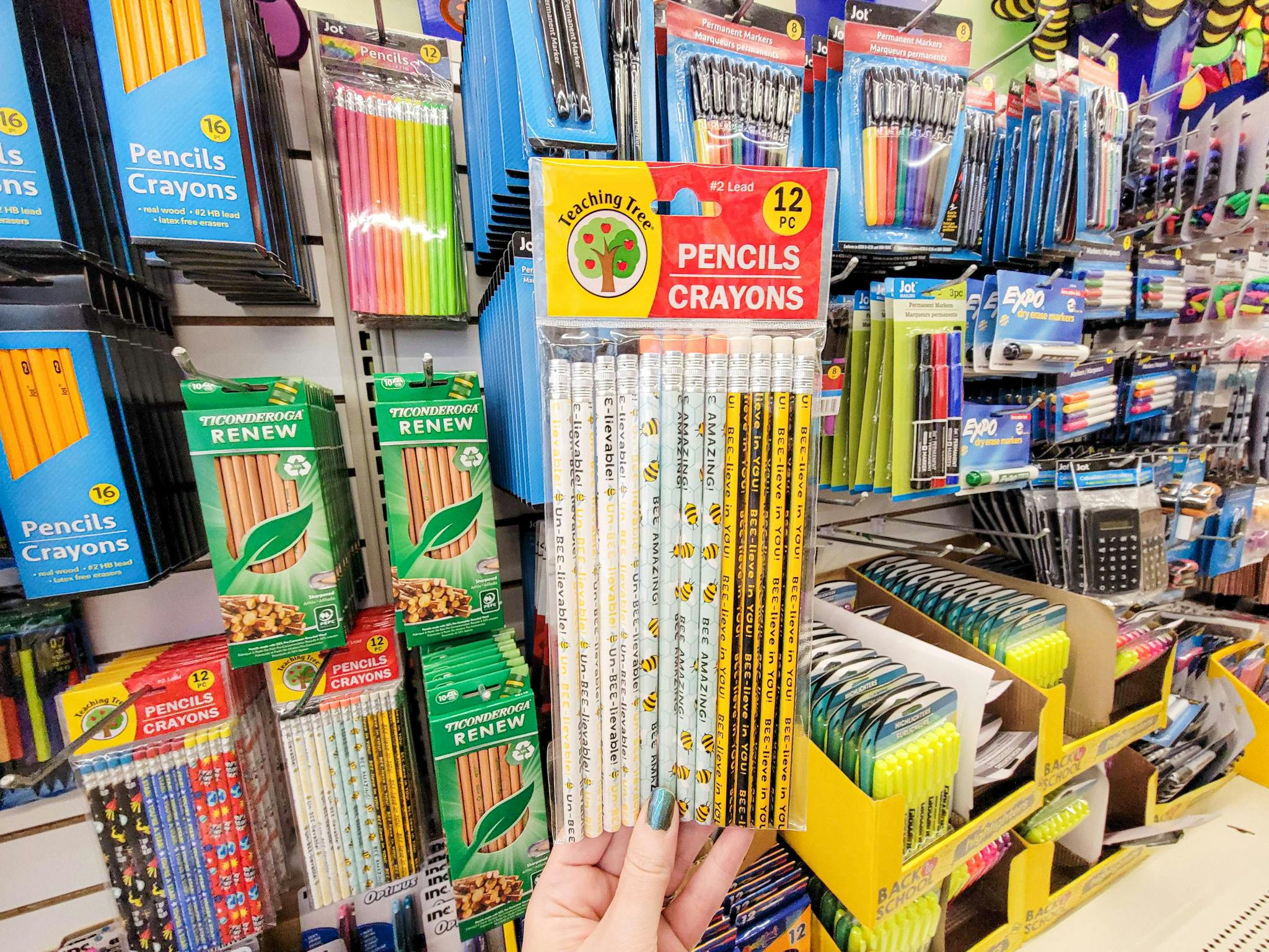 Pencils at Dollar Tree The Krazy Coupon Lady