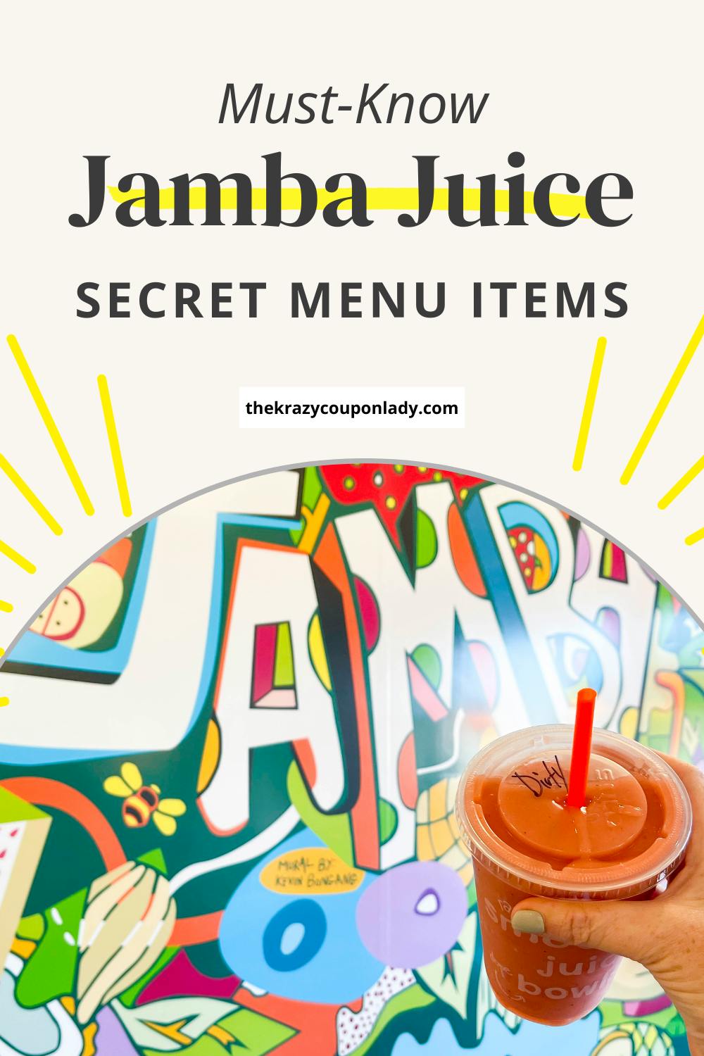 Every Jamba Juice Secret Menu Item You Haven't Heard Yet