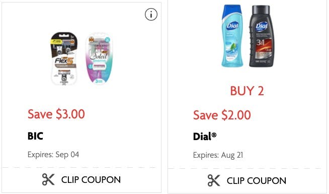 Save on Bic, Dial, & Got2b With Digital Offers at Family ...