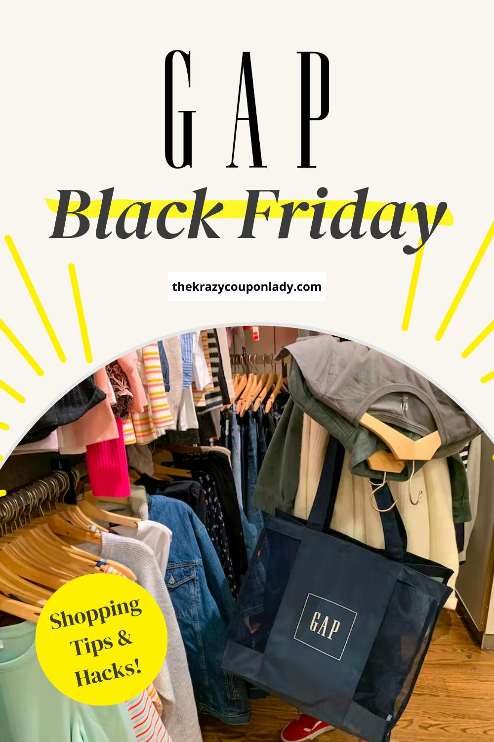 Gap Black Friday Tips to Help You Stock Up on Cheap Clothes