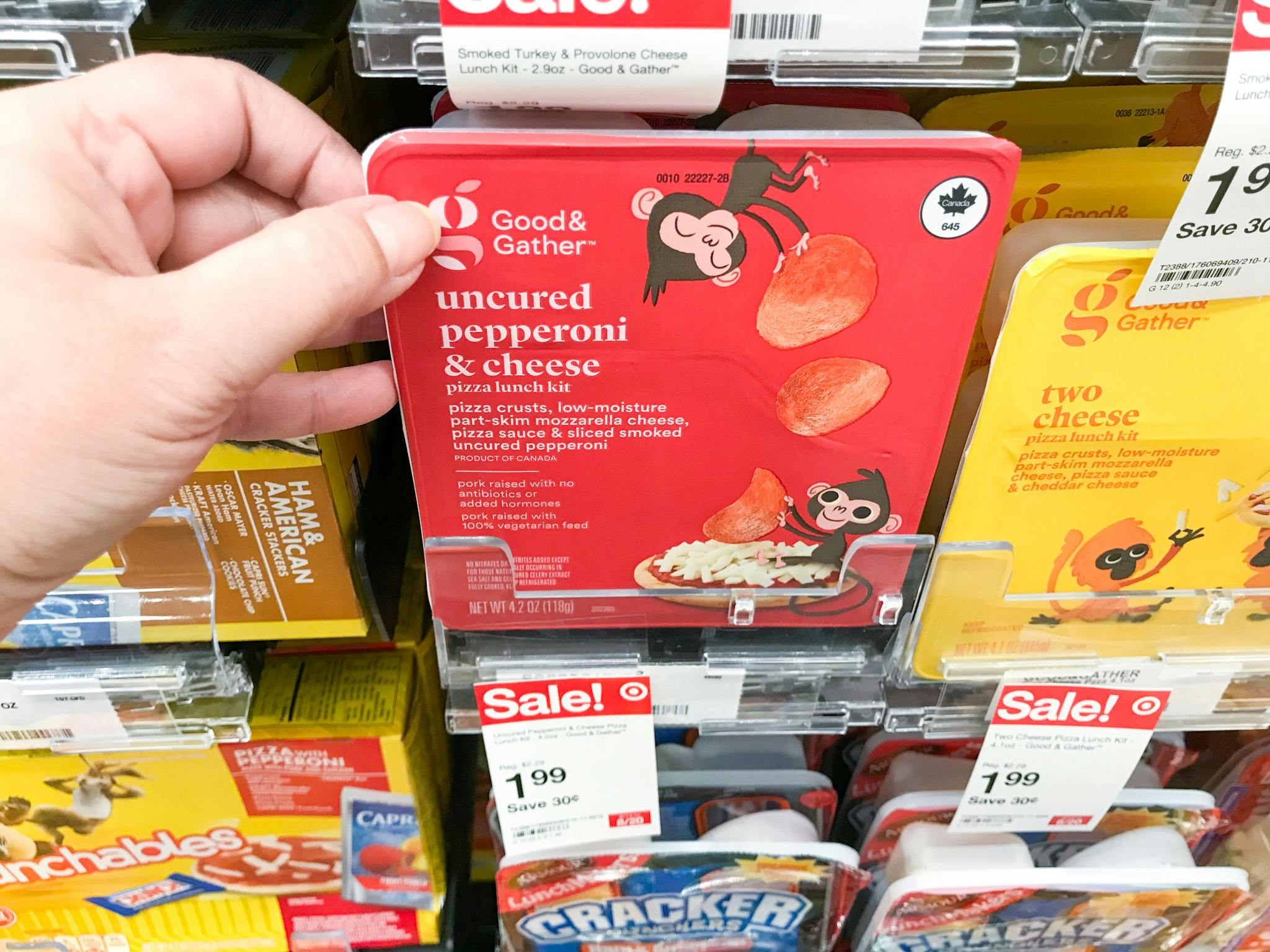 Good & Gather Pizza Lunch Kits, Only 0.94 at Target The Krazy Coupon