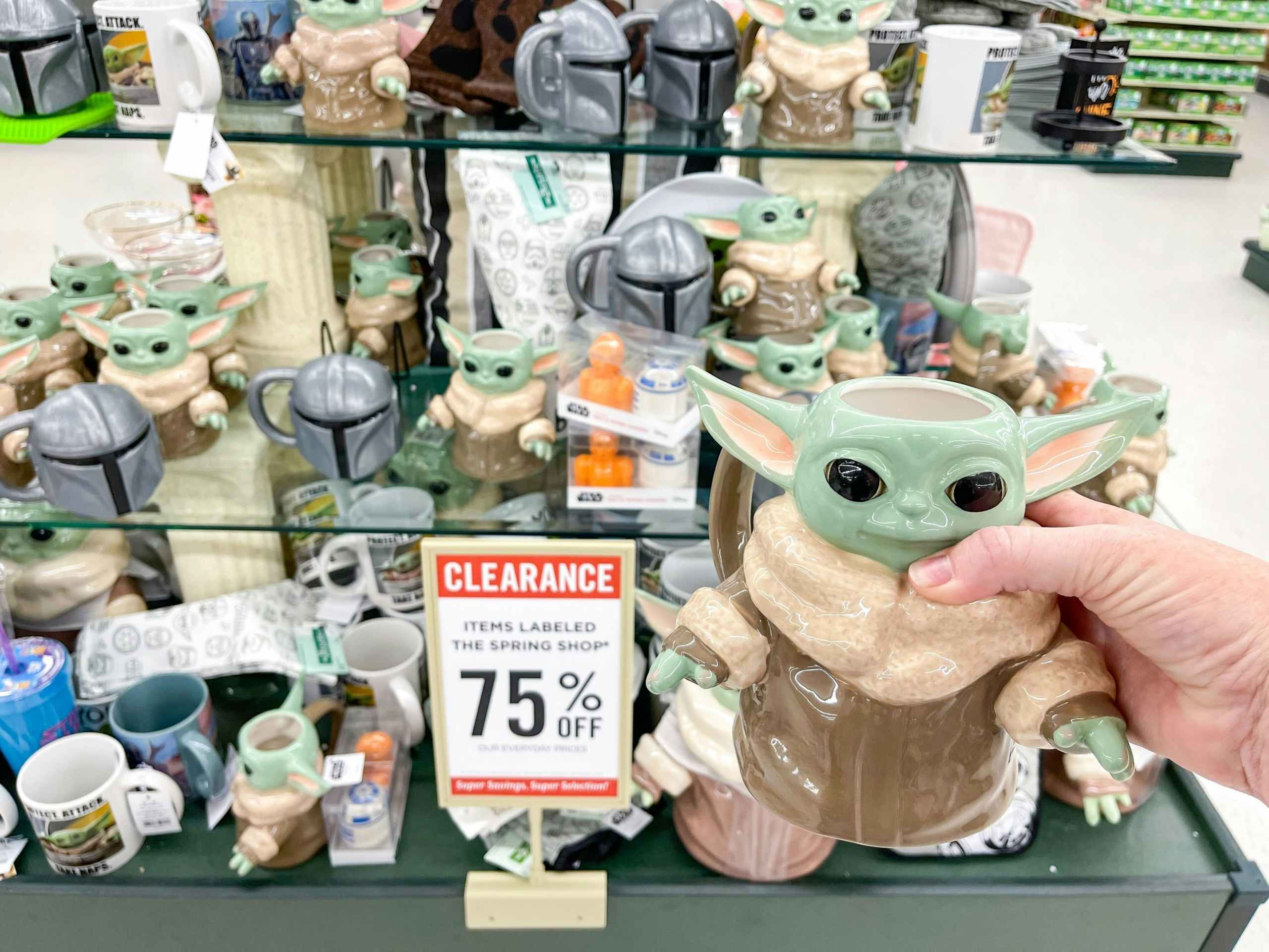 75% off star wars merchandise at hobby lobby