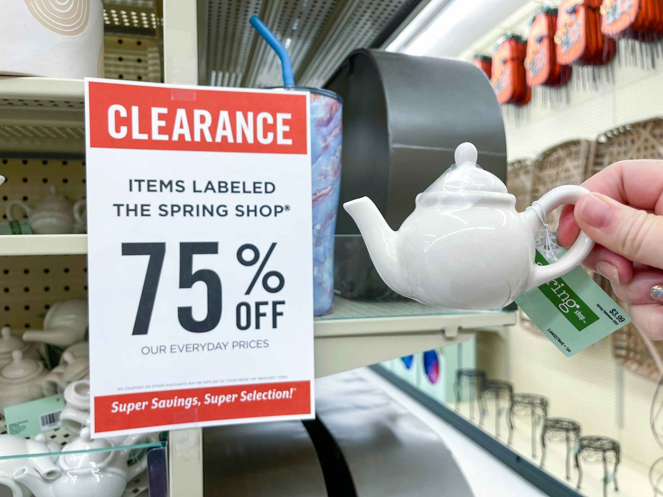 little tea pot at hobby lobby