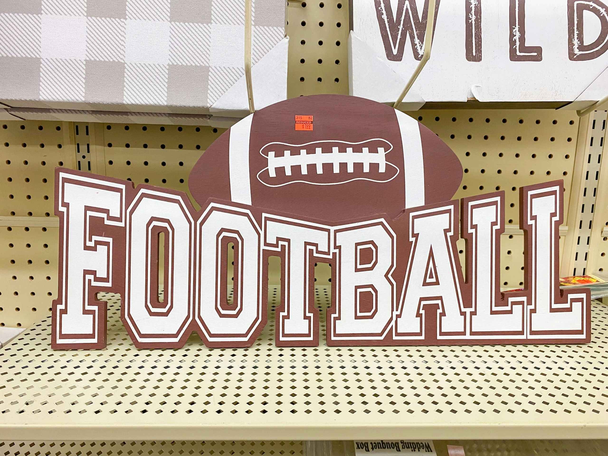 Hobby lobby football sign spring shop 2022