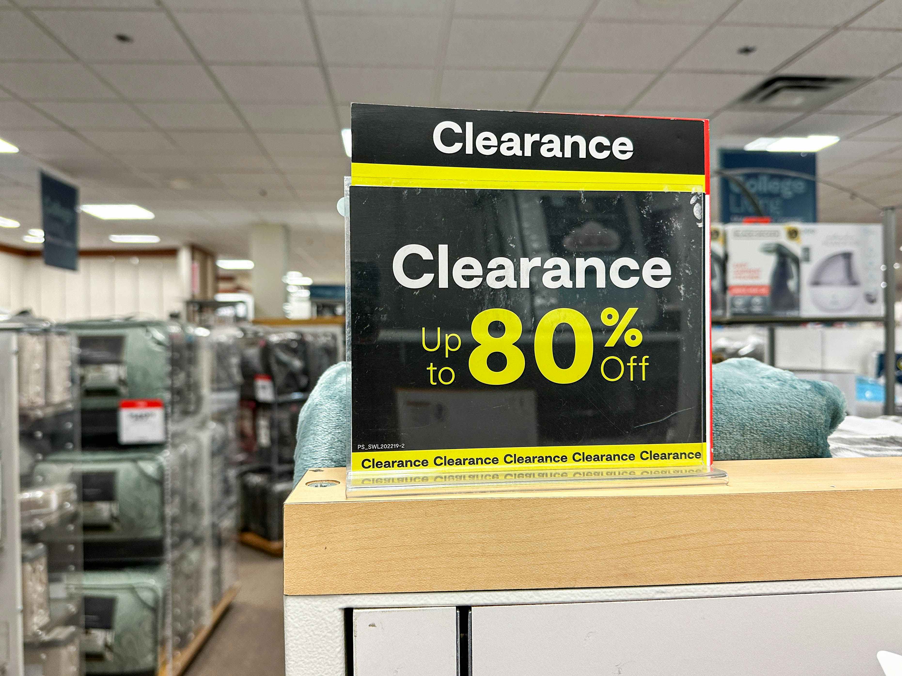 The big clearance event is so good, you might need a second cart