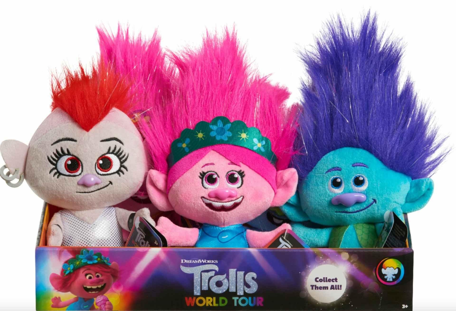 trolls plush dolls