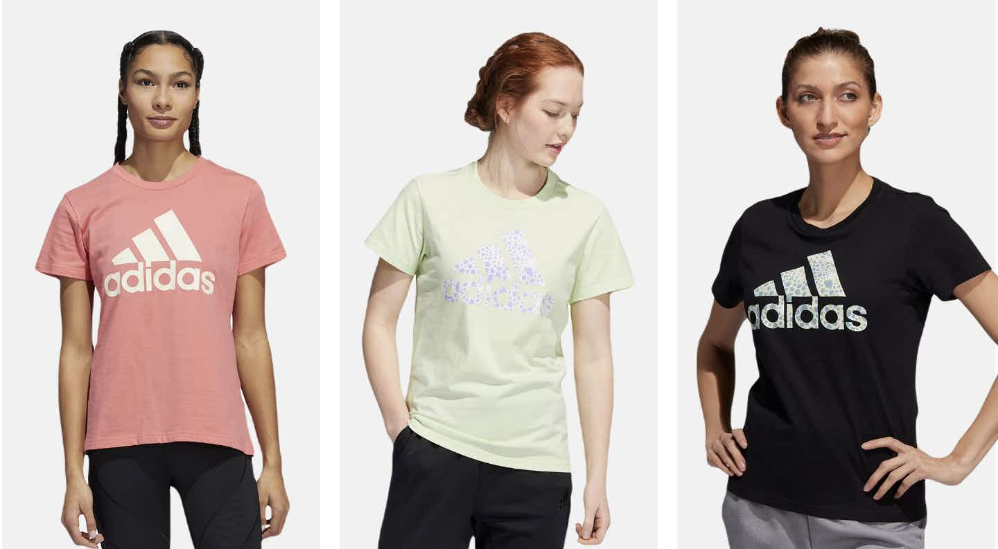 adidas womens tees