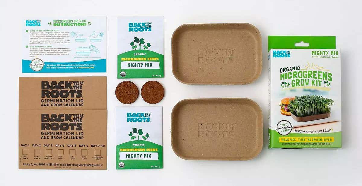kohls back to the roots micro greens 2022