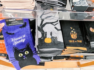 halloween bath hand towels