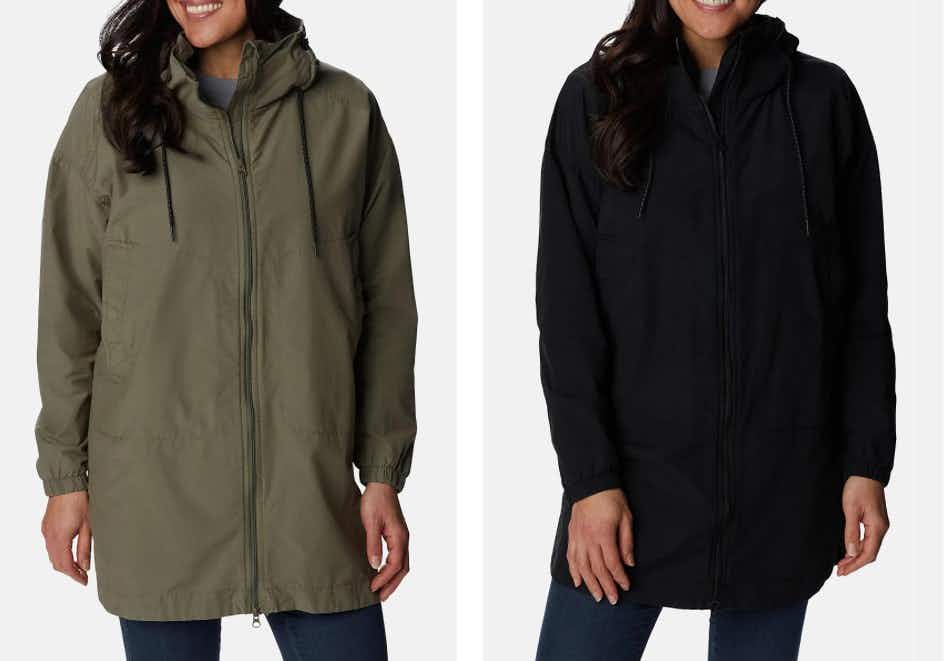 Columbia Little Fields Hooded Long Jacket