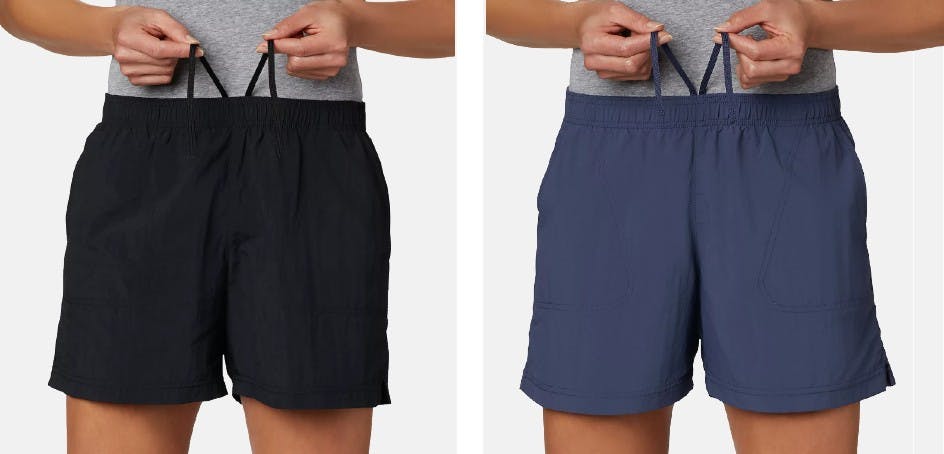 kohls womens columbia shorts