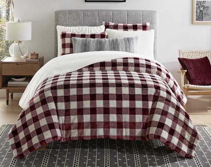 Koolaburra by UGG Maddison Faux Fur Comforter Set With Shams