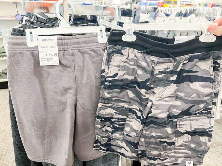 sonoma shorts on hangers