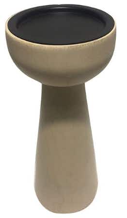 Sonoma Goods For Life Short Pillar Candle Holder Table Decor