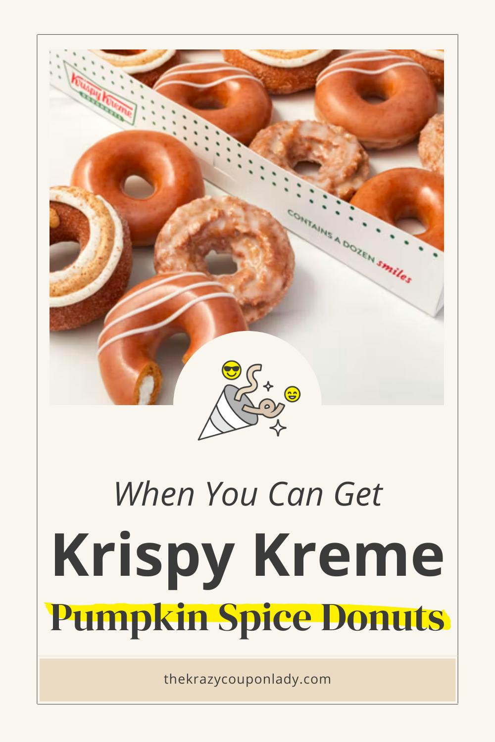 Krispy Kreme Pumpkin Spice Donuts Have Earliest Comeback Ever
