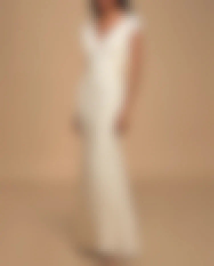 Lulus Icing on the Cake wedding dress model
