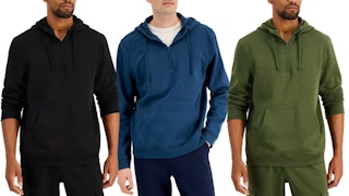 Collage of ID Ideology Hoodies