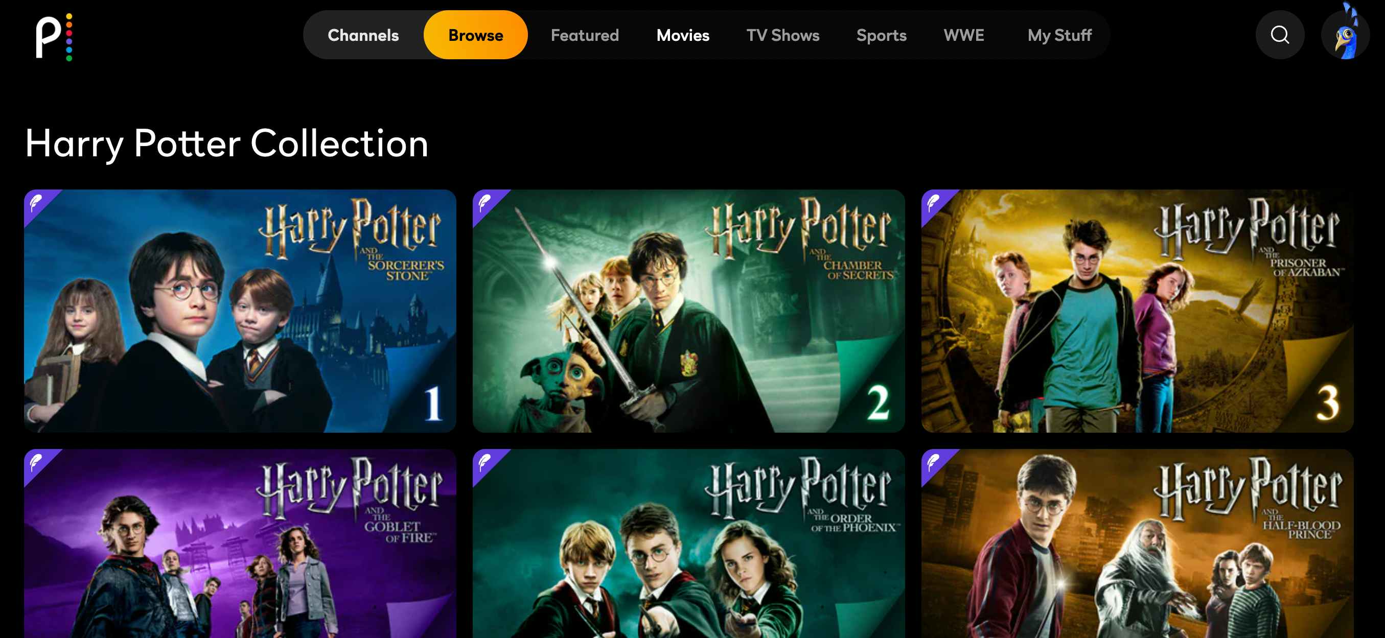 Are The Harry Potter Movies Streaming on Peacock?