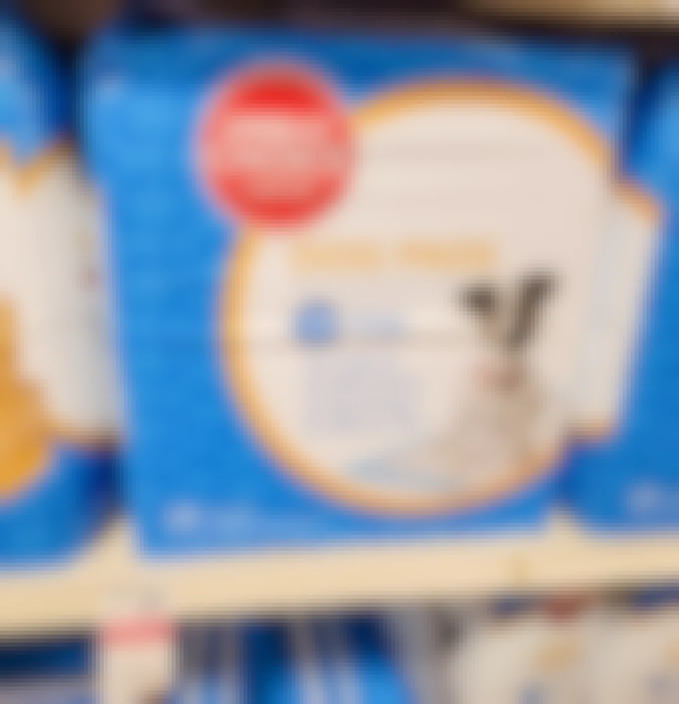 a bag of 150 dog pads on a shelf